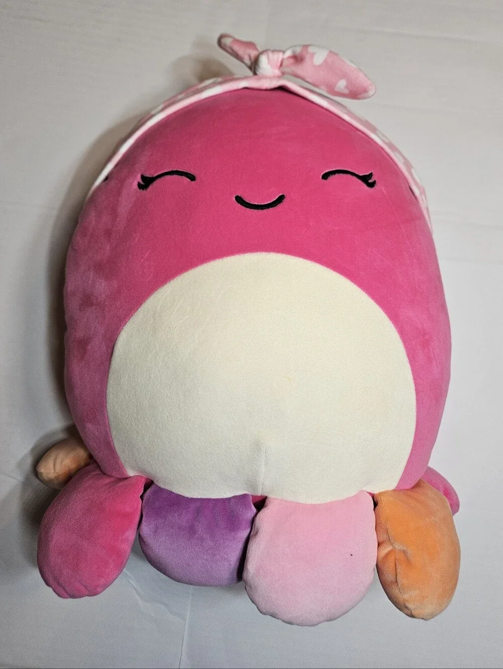 Squishmallows Octavia The Octopus Pink and Purple Plush Cuddles Squishy Soft